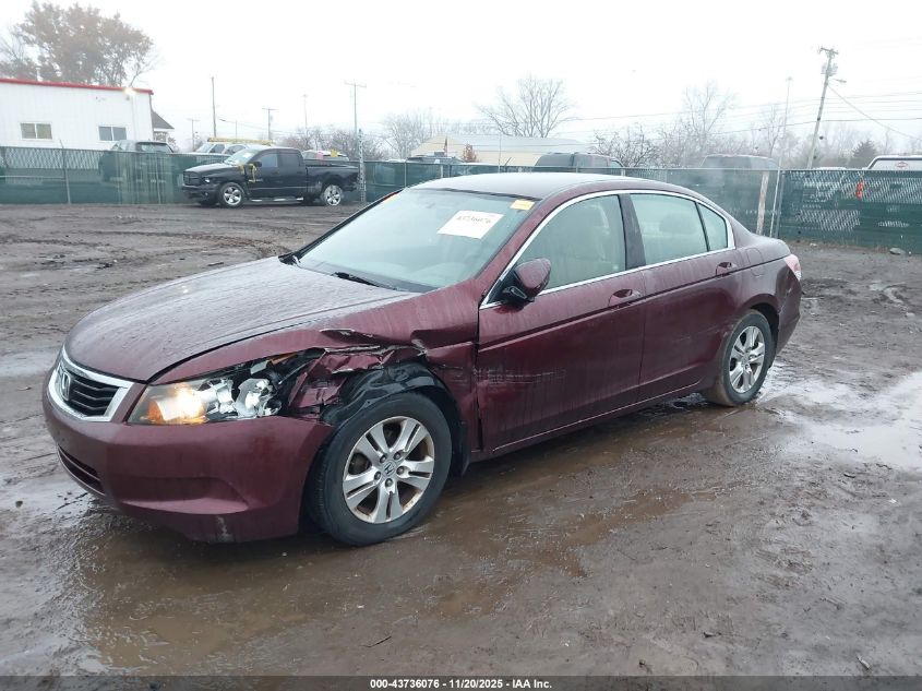2009 Honda Accord 2.4 Lx VIN: JHMCP26359C017621 Lot: 43736076