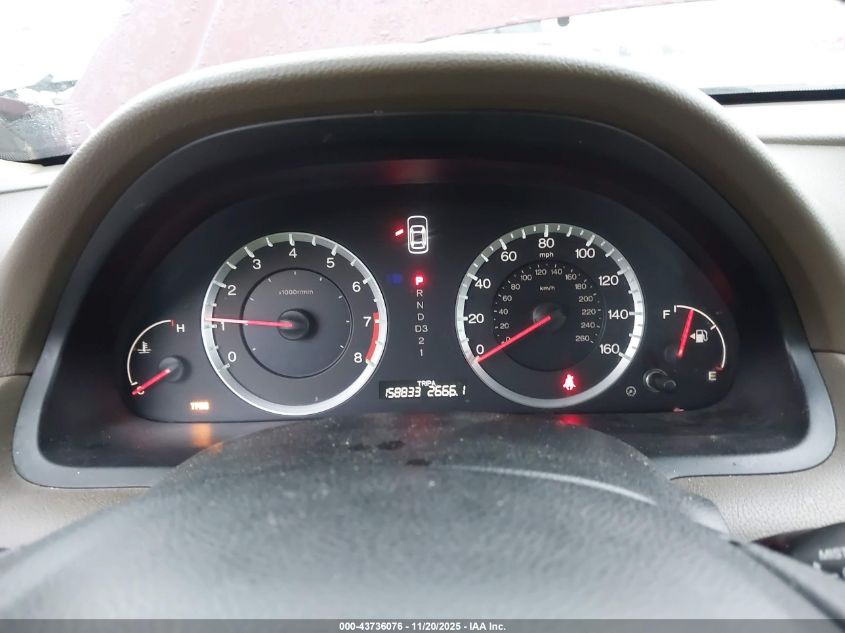 2009 Honda Accord 2.4 Lx VIN: JHMCP26359C017621 Lot: 43736076