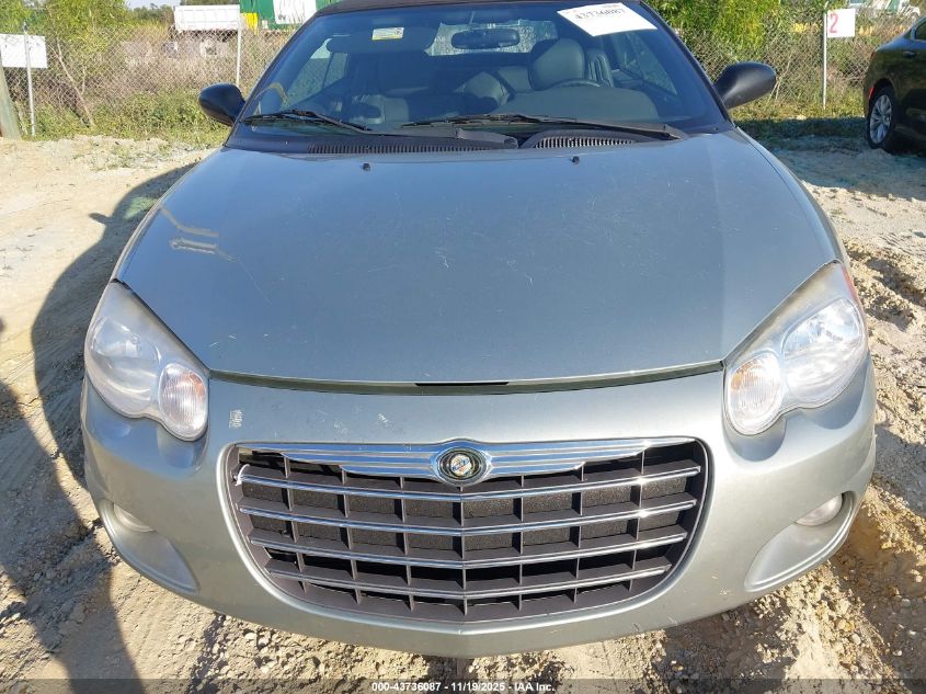 2006 Chrysler Sebring Touring VIN: 1C3EL55R66N259237 Lot: 43736087