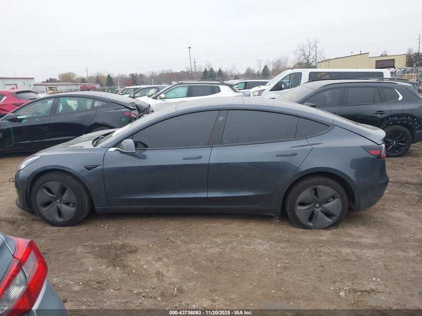 2020 Tesla Model 3 Long Range Dual Motor All-Wheel Drive VIN: 5YJ3E1EB8LF616422 Lot: 43736093