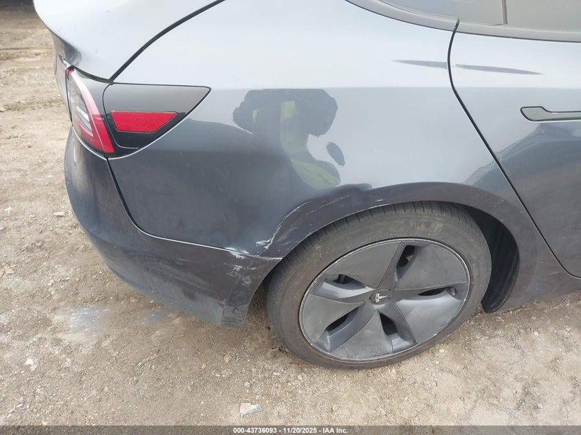 2020 Tesla Model 3 Long Range Dual Motor All-Wheel Drive VIN: 5YJ3E1EB8LF616422 Lot: 43736093