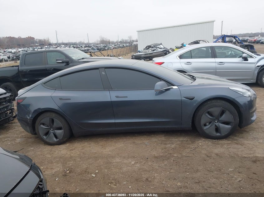 2020 Tesla Model 3 Long Range Dual Motor All-Wheel Drive VIN: 5YJ3E1EB8LF616422 Lot: 43736093