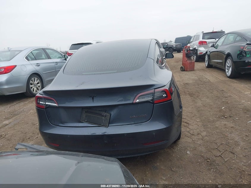 2020 Tesla Model 3 Long Range Dual Motor All-Wheel Drive VIN: 5YJ3E1EB8LF616422 Lot: 43736093