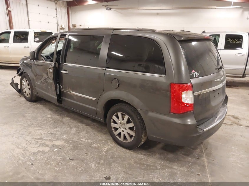 Vin: 2c4rc1bg1gr200223, lot: 44231455, chrysler town & country touring 20163