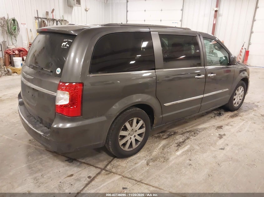 Vin: 2c4rc1bg1gr200223, lot: 44231455, chrysler town & country touring 20164