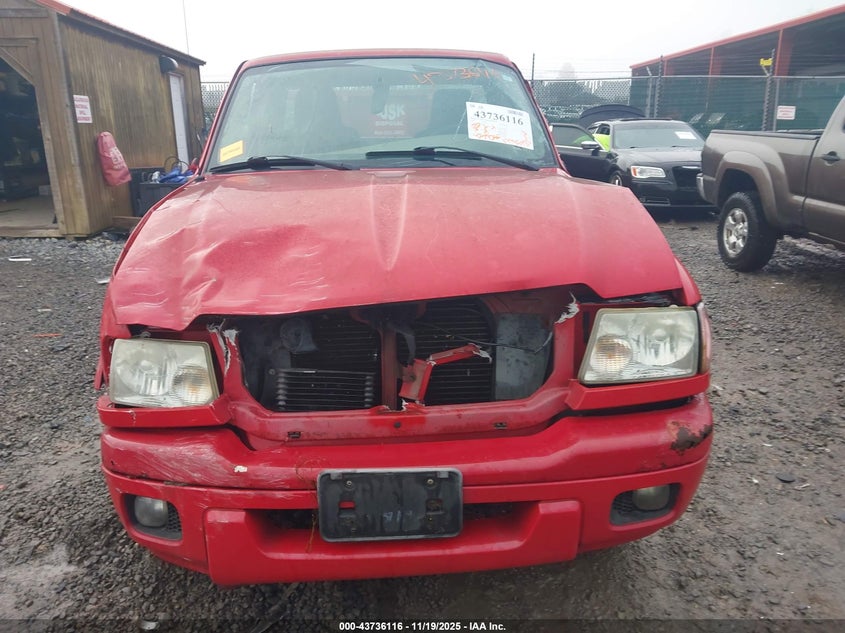 2005 Ford Ranger Edge/Stx/Xl/Xls/Xlt VIN: 1FTYR10U05PB02737 Lot: 43736116
