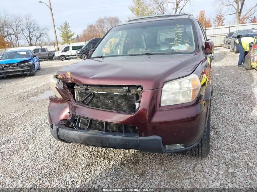 2008 Honda Pilot Ex-L VIN: 5FNYF18558B054656 Lot: 43736164