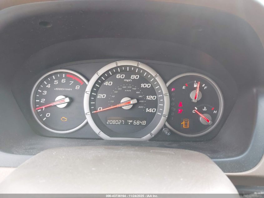 2008 Honda Pilot Ex-L VIN: 5FNYF18558B054656 Lot: 43736164