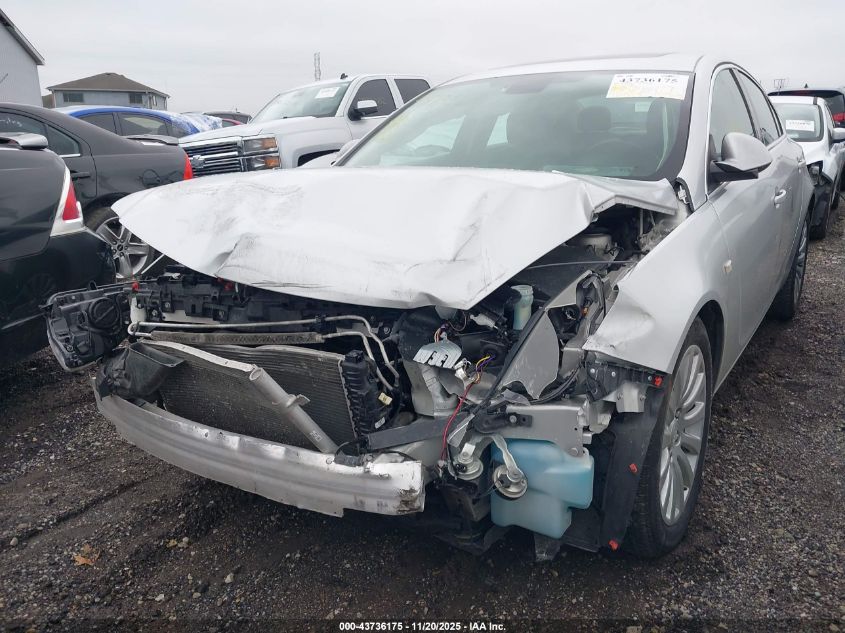 2011 Buick Regal Cxl Russelsheim VIN: W04GT5GCXB1006110 Lot: 43736175