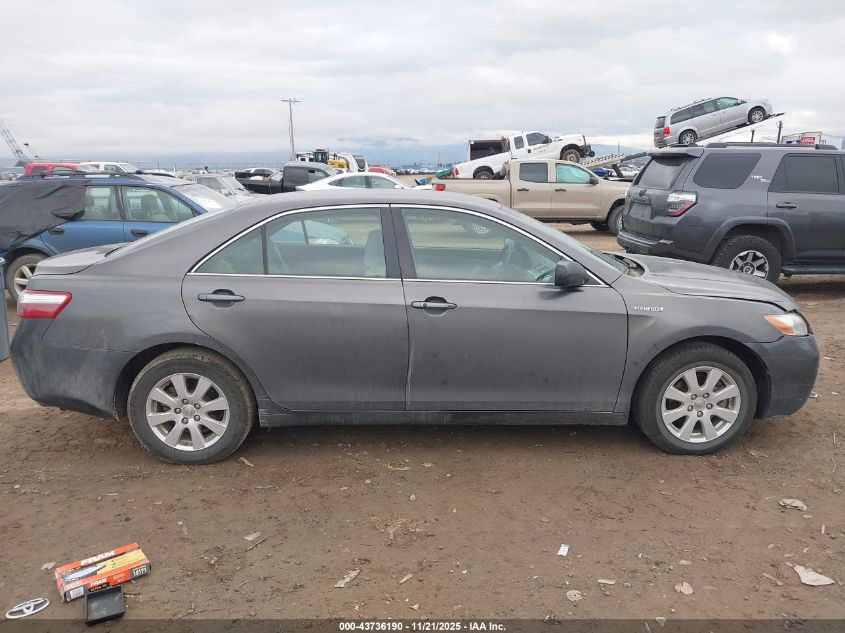 2007 Toyota Camry Hybrid VIN: JTNBB46K073037394 Lot: 43736190