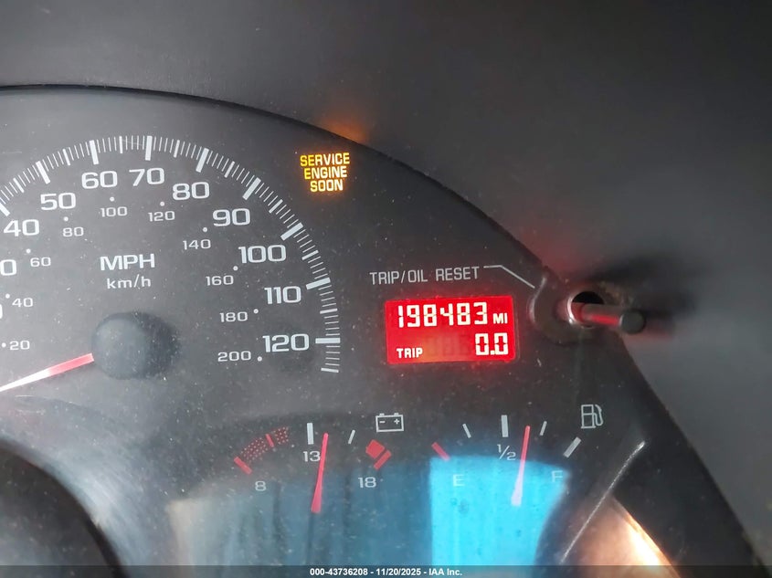 1999 Chevrolet Camaro VIN: 2G1FP22KXX2106988 Lot: 43736208