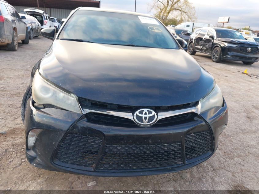 2015 Toyota Camry Se VIN: 4T1BF1FK4FU043517 Lot: 43736245