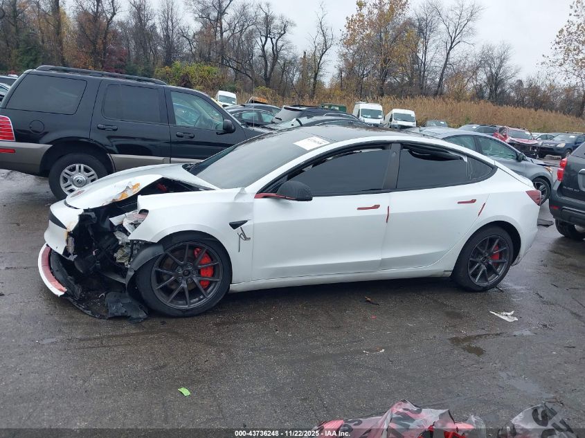 2021 Tesla Model 3 Long Range Dual Motor All-Wheel Drive VIN: 5YJ3E1EB2MF981504 Lot: 43736248