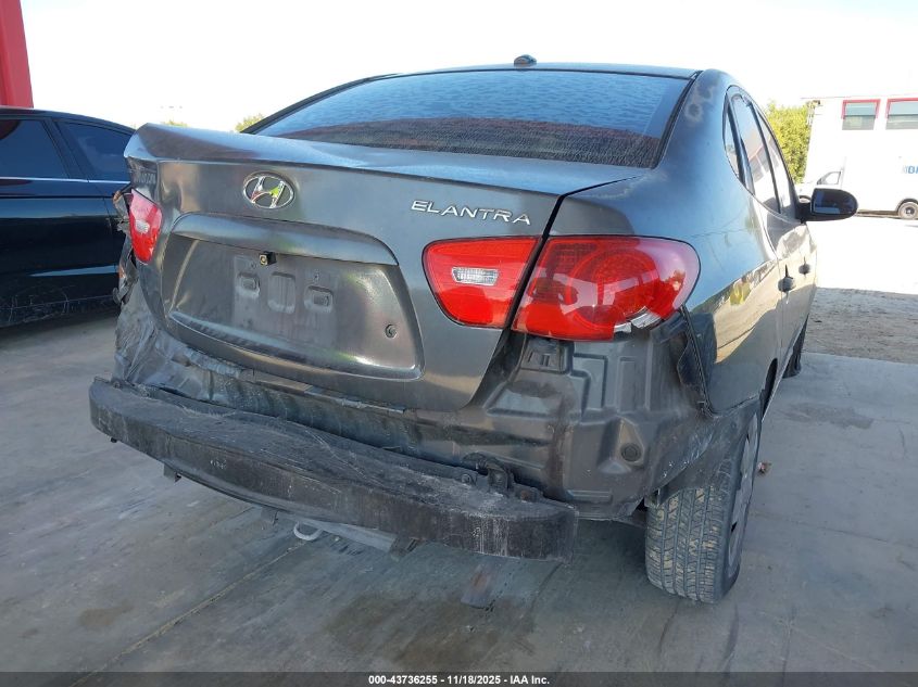 2009 Hyundai Elantra Gls VIN: KMHDU46D29U613245 Lot: 43736255