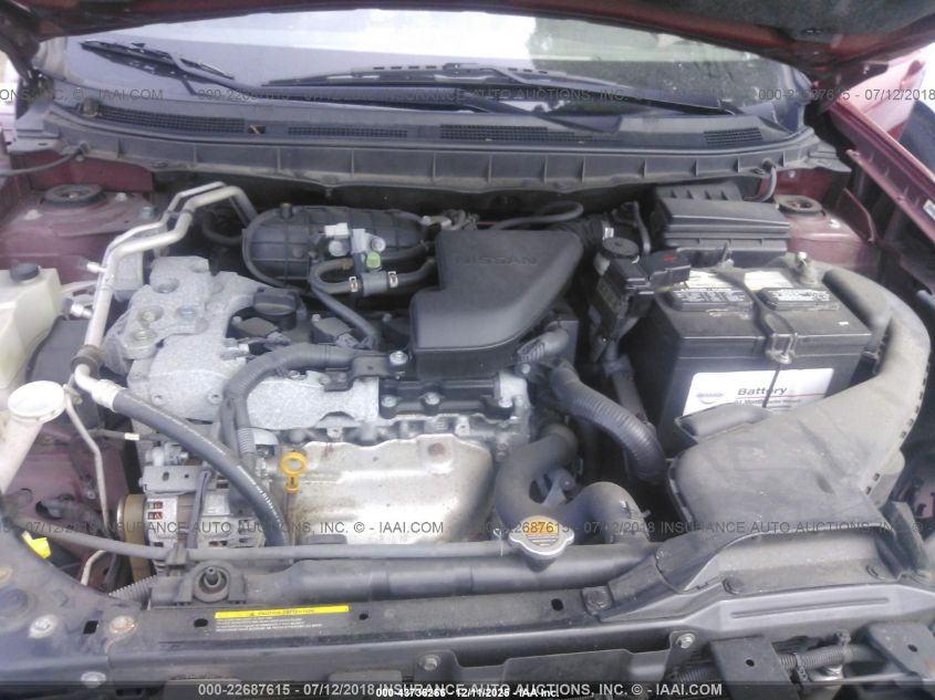 2008 Nissan Rogue Sl VIN: JN8AS58V38W116396 Lot: 43736266