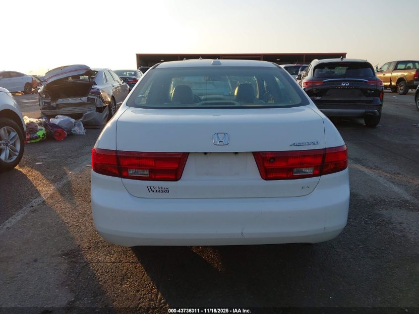 2005 Honda Accord 2.4 Ex VIN: 1HGCM56865A161175 Lot: 43736311