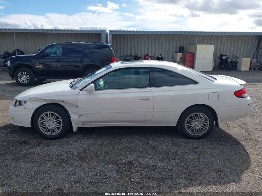 2000 Toyota Camry Solara Sle V6 VIN: 2T1CF28P9YC337311 Lot: 43736348