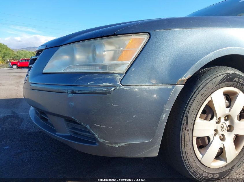 2009 Hyundai Sonata Gls VIN: 5NPET46C29H567798 Lot: 43736363