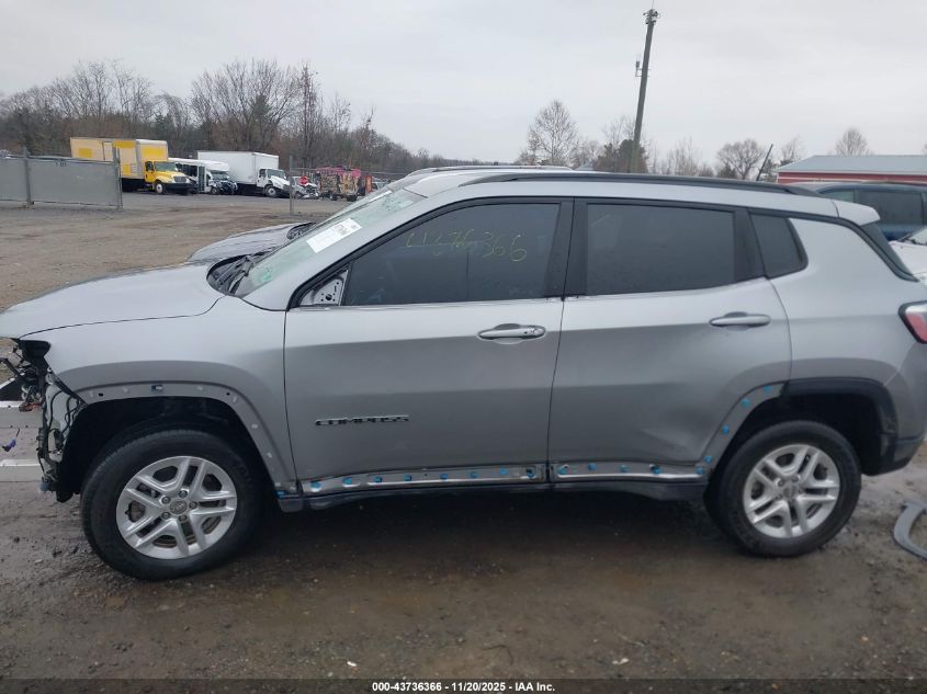 2018 Jeep Compass Sport 4X4 VIN: 3C4NJDAB4JT230266 Lot: 43736366