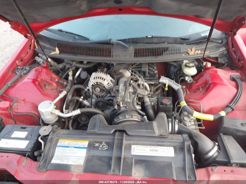 1997 Chevrolet Camaro VIN: 2G1FP22K0V2154853 Lot: 43736378