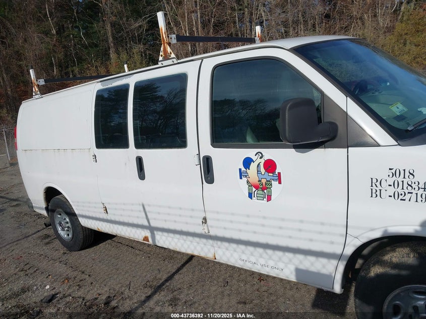 2011 GMC Savana 3500 Work Van VIN: 1GTZ7UCG5B1147544 Lot: 43736392