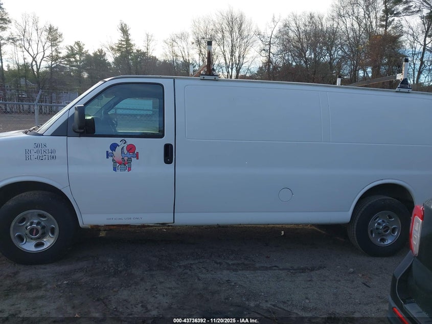 2011 GMC Savana 3500 Work Van VIN: 1GTZ7UCG5B1147544 Lot: 43736392