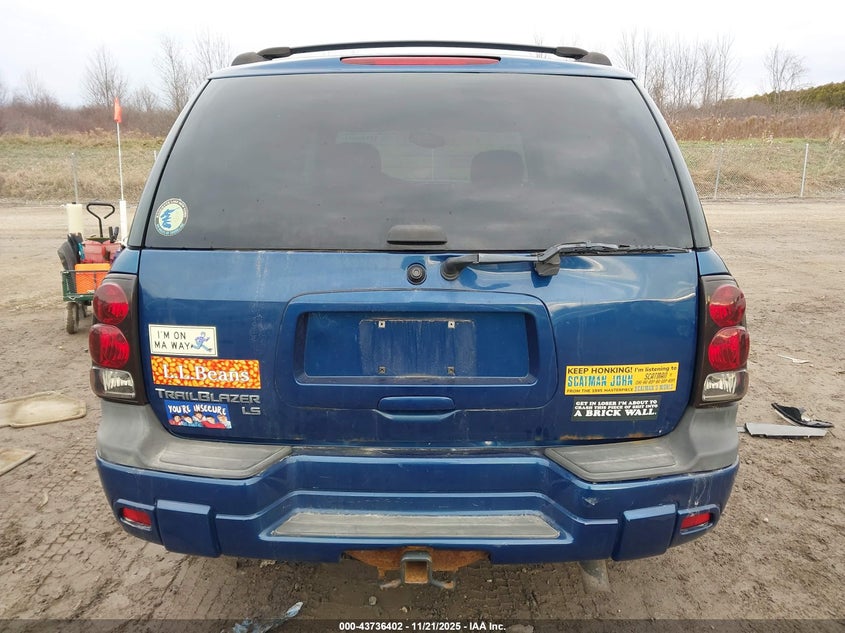 2005 Chevrolet Trailblazer Ls VIN: 1GNDT13S152260518 Lot: 43736402