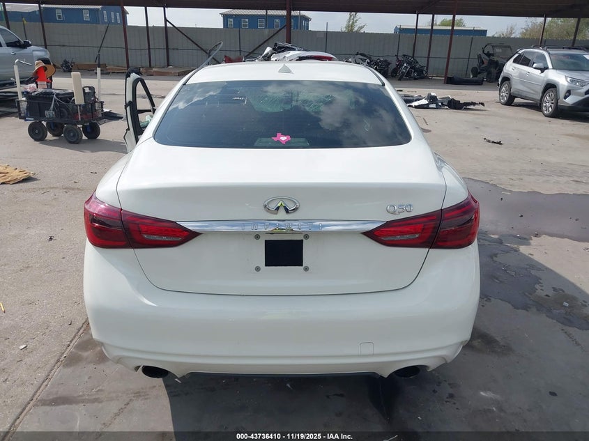 2019 Infiniti Q50 3.0T Luxe VIN: JN1EV7AP4KM540560 Lot: 43736410