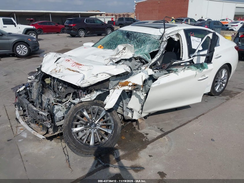 2019 Infiniti Q50 3.0T Luxe VIN: JN1EV7AP4KM540560 Lot: 43736410