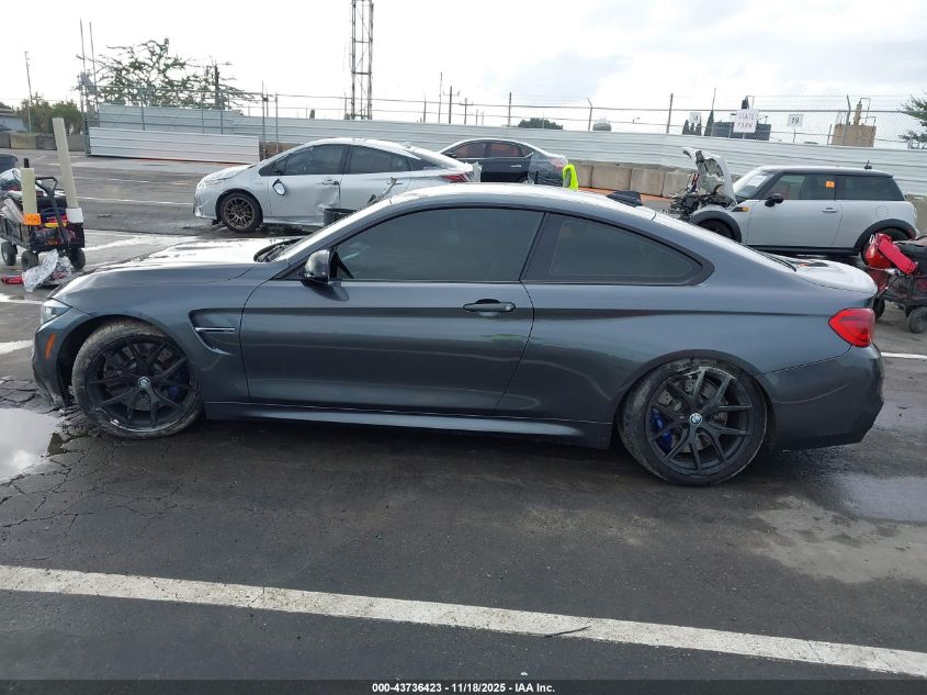 2018 BMW M4 VIN: WBS4Y9C53JAA92301 Lot: 43736423