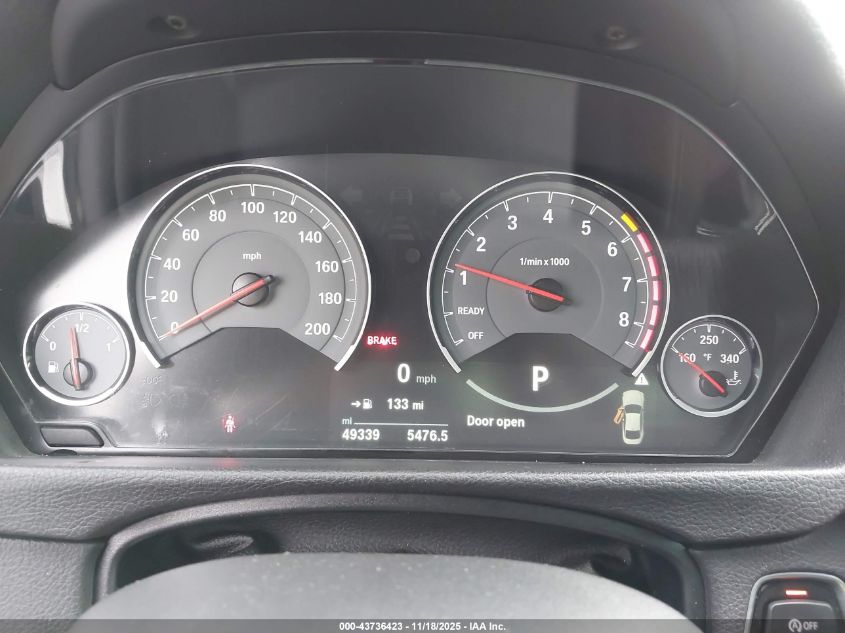 2018 BMW M4 VIN: WBS4Y9C53JAA92301 Lot: 43736423