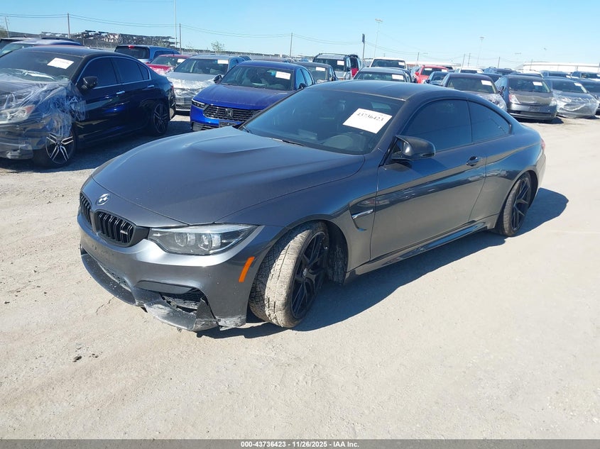 Vin: wbs4y9c53jaa92301, lot: 44231783, bmw m4 20182