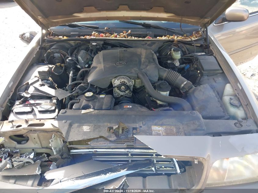 2001 Ford Crown Victoria Lx VIN: 2FAFP74W81X133725 Lot: 43736436