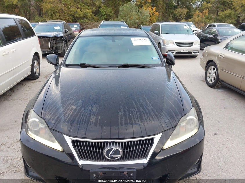 2011 Lexus Is 250 VIN: JTHBF5C22B5144316 Lot: 43736442