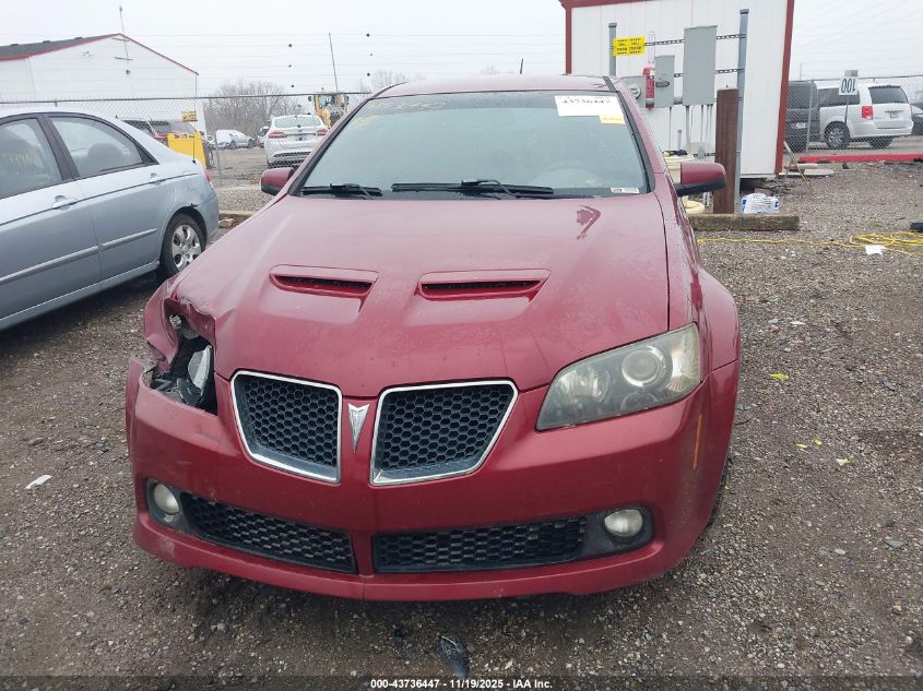 2009 Pontiac G8 VIN: 6G2ER57759L180820 Lot: 43736447
