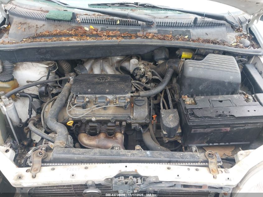 2000 Toyota Sienna Xle VIN: 4T3ZF13C6YU171909 Lot: 43736496