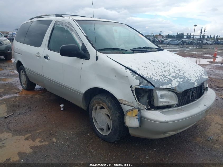 2000 Toyota Sienna Xle VIN: 4T3ZF13C6YU171909 Lot: 43736496