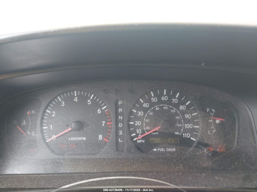 2000 Toyota Sienna Xle VIN: 4T3ZF13C6YU171909 Lot: 43736496