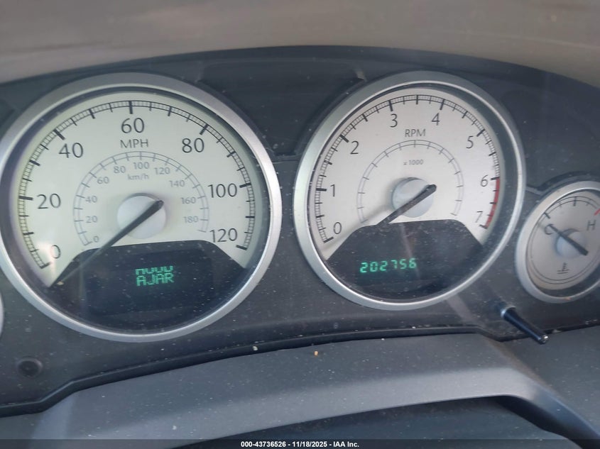 2A8HR54P98R827003 2008 CHRYSLER TOWN & COUNTRY photo no. 7