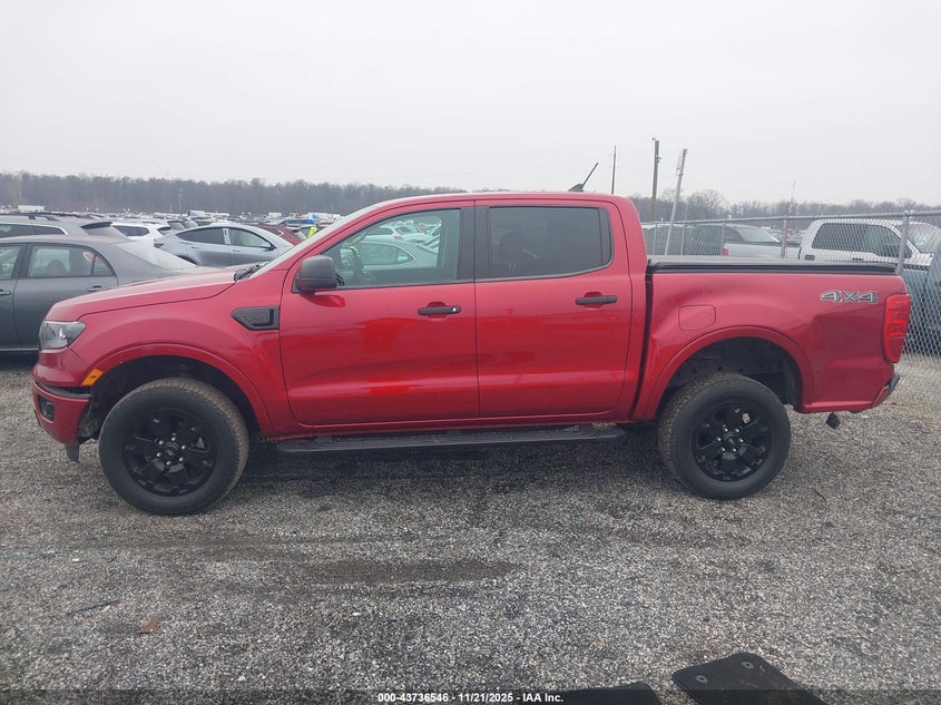 2021 Ford Ranger Xlt VIN: 1FTER4FH2MLD57569 Lot: 43736546