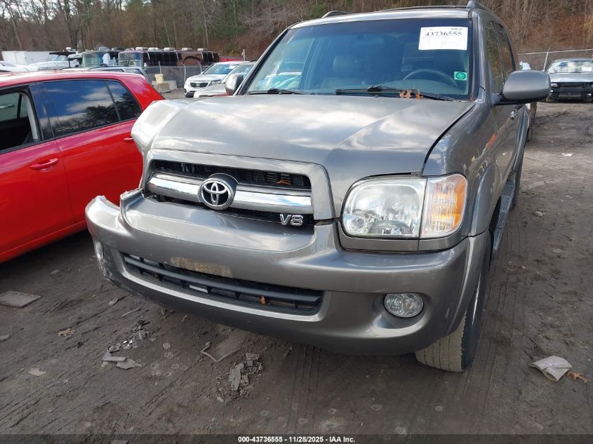 2005 Toyota Sequoia Sr5 V8 VIN: 5TDBT44A05S242379 Lot: 43736555