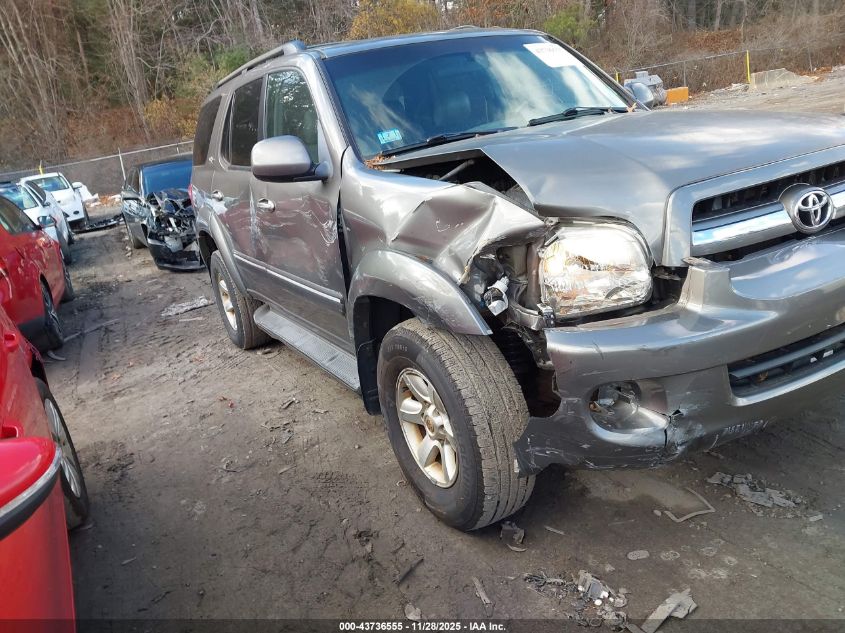 2005 Toyota Sequoia Sr5 V8 VIN: 5TDBT44A05S242379 Lot: 43736555