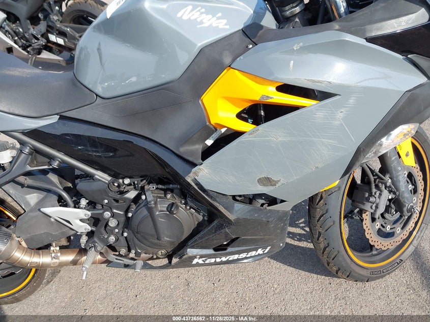 2018 Kawasaki Ex400 VIN: JKAEXKG18JDA02078 Lot: 43736562