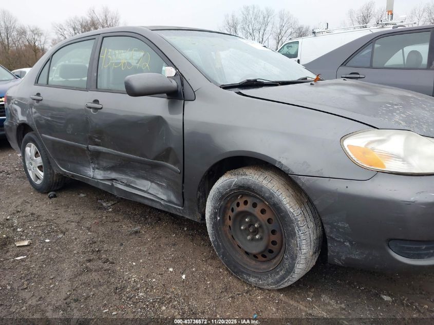 2008 Toyota Corolla Le VIN: 2T1BR32E68C906230 Lot: 43736572