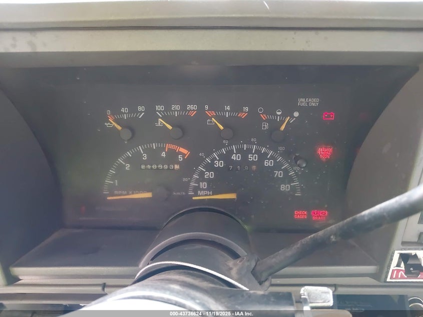 1994 Chevrolet Gmt-400 C1500 VIN: 2GCEC19K7R1231664 Lot: 43736624