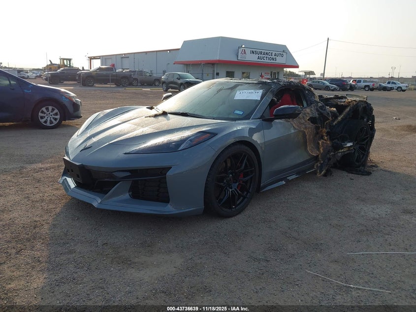 Vin: 1g1yd2d36s5607140, lot: 44231999, chevrolet corvette z06 rwd  1lz 20252