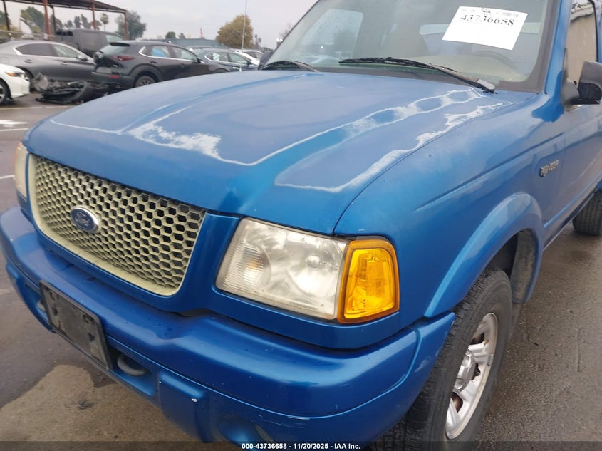 2001 Ford Ranger Edge/Xl/Xlt VIN: 1FTYR14U21PA33196 Lot: 43736658