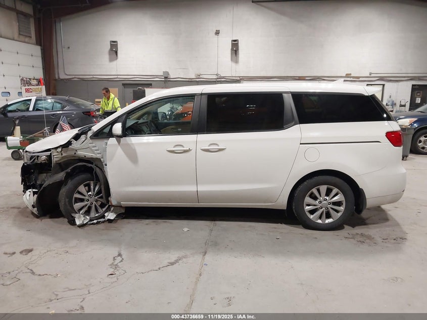 2017 Kia Sedona Lx VIN: KNDMB5C14H6307631 Lot: 43736659