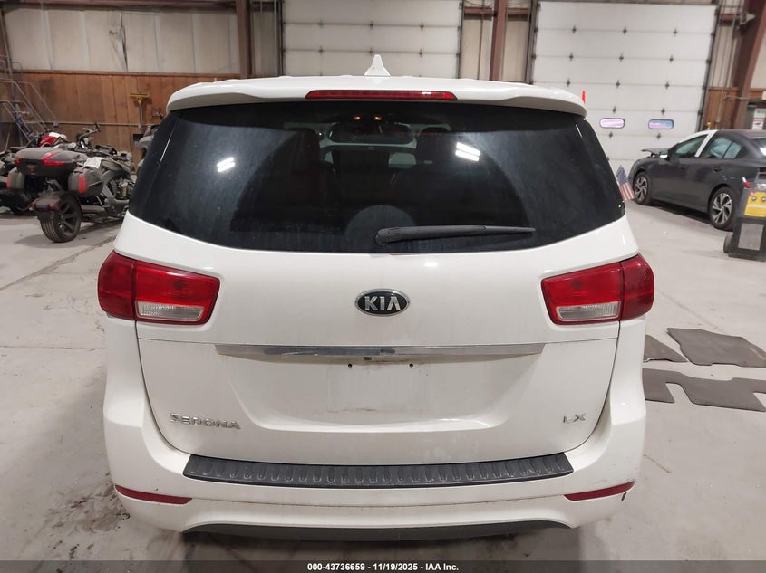 2017 Kia Sedona Lx VIN: KNDMB5C14H6307631 Lot: 43736659