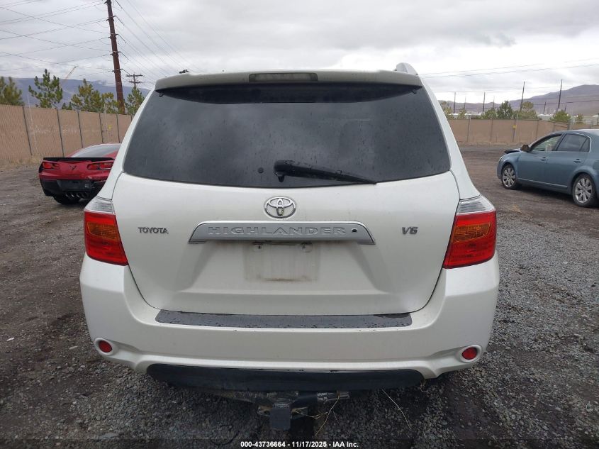 2008 Toyota Highlander Limited VIN: JTEDS42A882047362 Lot: 43736664